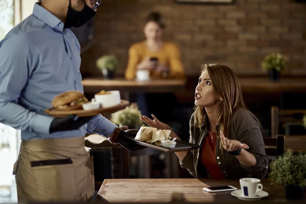 Customers leaving unhappy?