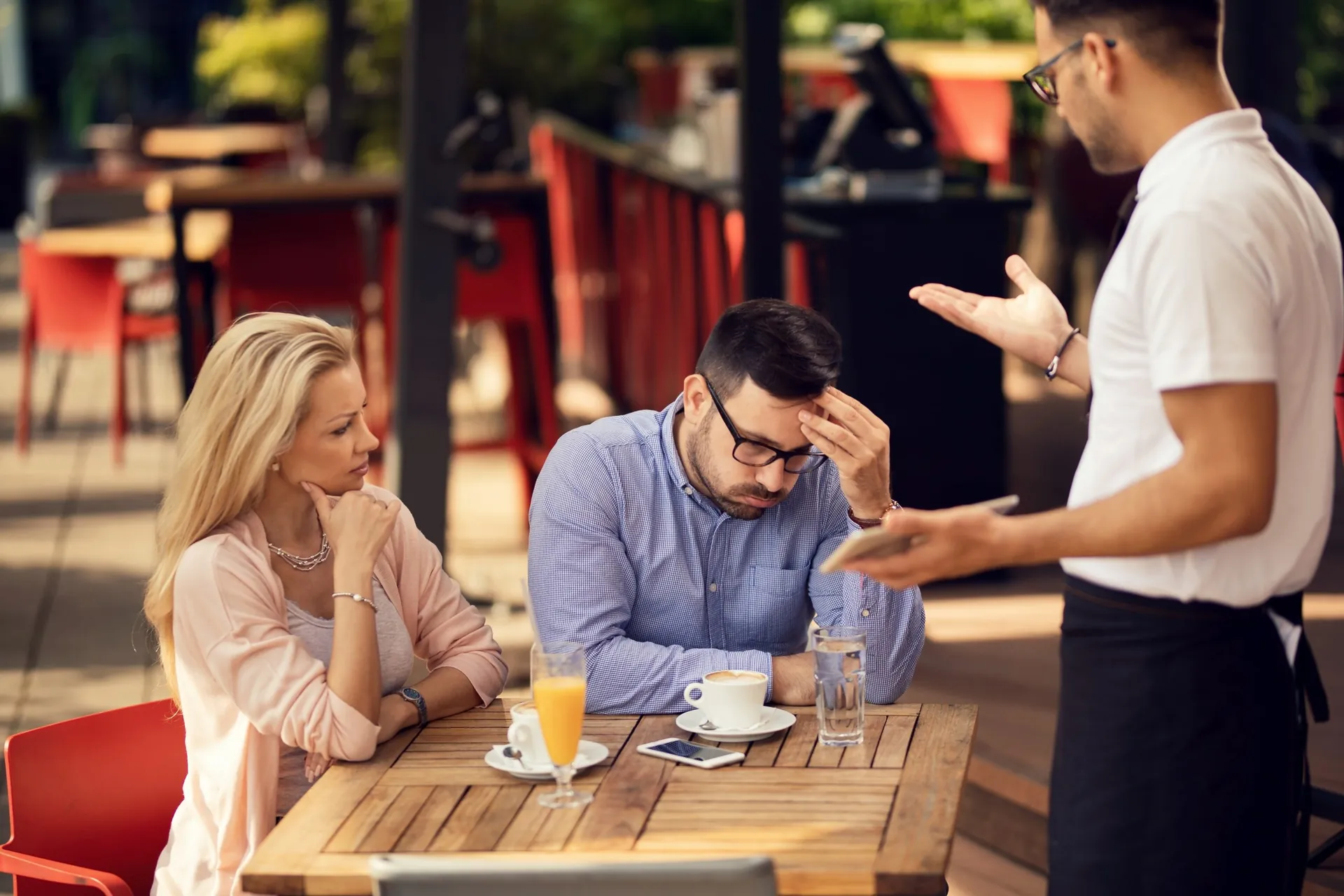 Customers leaving unhappy?