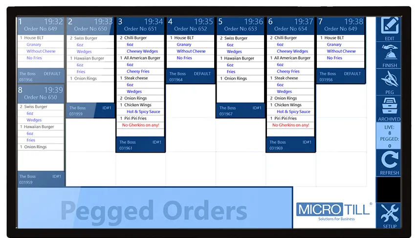 Kitchen Display System (KDS)