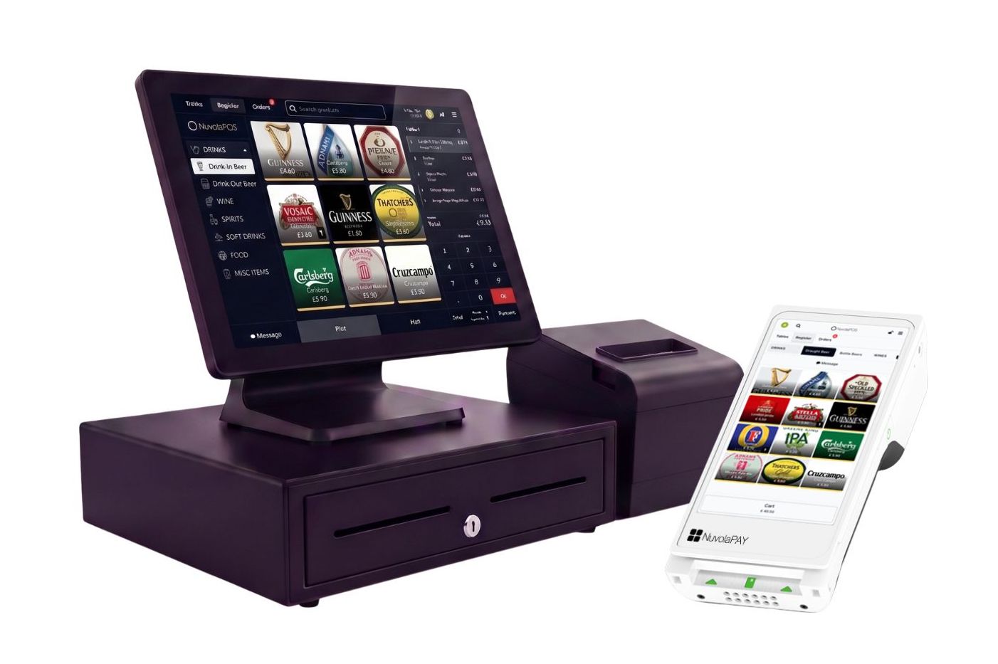 Retail epos system, pos system, tills and card machines for shops and stores